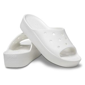 Classic Platform Slide - White