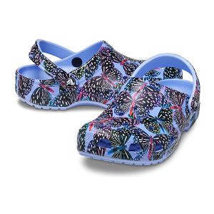 Classic Butterfly Clog - Moon Jelly/Multi