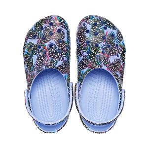 Classic Butterfly Clog - Moon Jelly/Multi