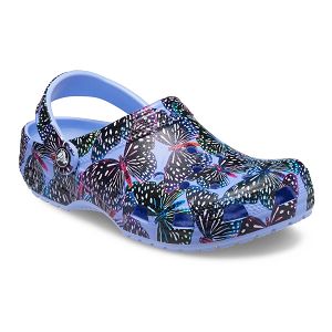 Classic Butterfly Clog - Moon Jelly/Multi