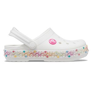 Crocband Stretch Necklace CgK - White/Multi