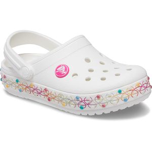 Crocband Stretch Necklace CgT - White/Multi