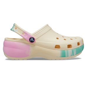 Classic Platform Ombre Clog W - Vanilla/Multi