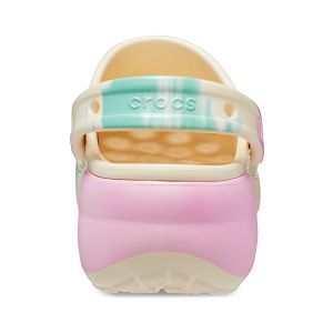 Classic Platform Ombre Clog W - Vanilla/Multi