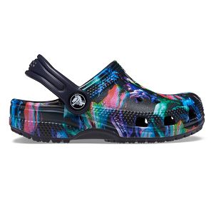 Classic Dino Clog T - Deep Navy/Multi