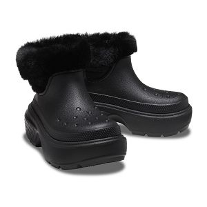 Stomp Lined Boot - Black