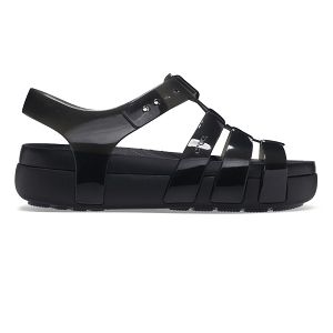 Crocs Splash Glossy Fisherman Black Brandhouse Shoes