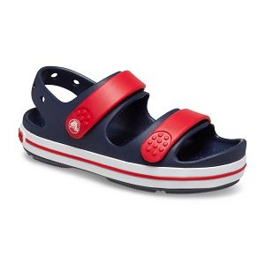 Crocband Cruiser Sandal K - Navy/Varsity Red