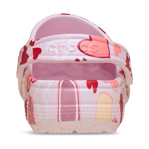 Classic Vday Clog - Pink Milk/Hearts