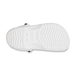 Classic Soccer Ball Clog K - White/Black