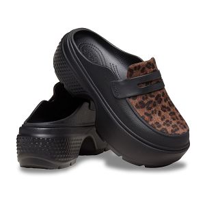 Stomp Leopard Loafer - Black/Multi Animal