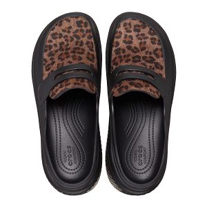 Stomp Leopard Loafer - Black/Multi Animal