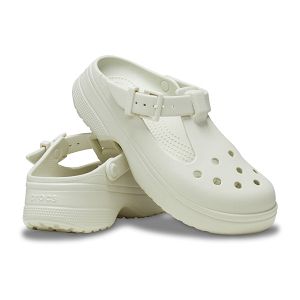 Classic Mary Jane Clog - Linen