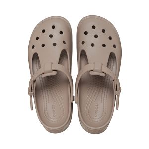 Classic Mary Jane Clog - Taupe