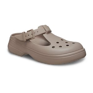 Classic Mary Jane Clog - Taupe
