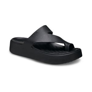 Getaway Platform Toe Loop - Black