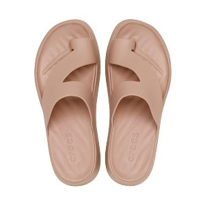 Getaway Platform Toe Loop - Pink Caramel