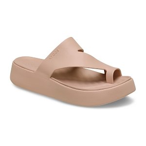 Getaway Platform Toe Loop - Pink Caramel