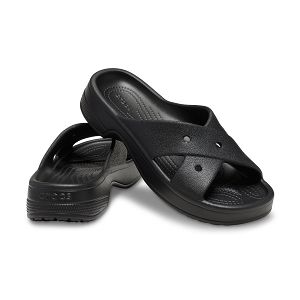 Cl Womens Cross Strap - Black