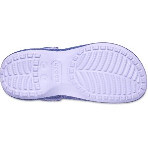 Platform Irid Glitter Clog - Purple Moon