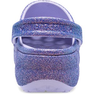 Platform Irid Glitter Clog - Purple Moon