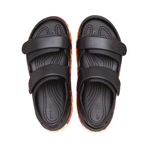 Crocband Cruiser Flames Sndl K - Black