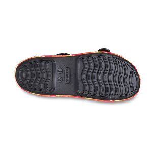 Crocband Cruiser Flames Sndl K - Black