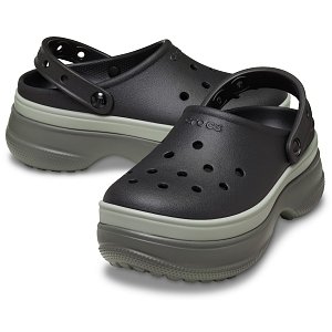 Classic Stacked Clog - Black
