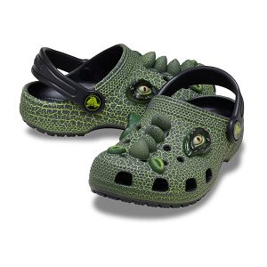 Classic IAM Scary Dino Clog T - Black