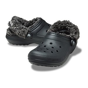 Classic Fleece Lined Clog - Black