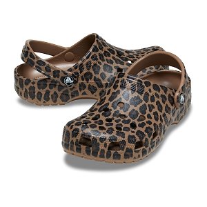 Classic Animal Clog - Sepia/Leopard