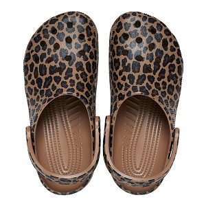 Classic Animal Clog - Sepia/Leopard