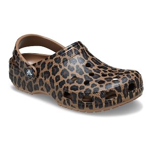 Classic Animal Clog - Sepia/Leopard