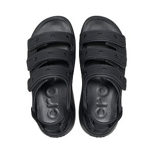Soho Frosted Sport Sandal - Black
