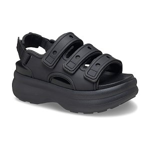 Soho Frosted Sport Sandal - Black