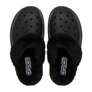 Classic Fuzz Scuff - Black