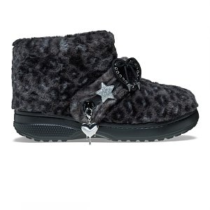Classic Unfurgettable Leopard Boot - Black/Leopard