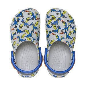 Classic Dragon Graphic Clog T - Atmosphere