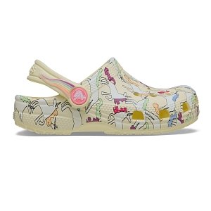 Classic Unicorn Graphic Clog T - Yellow Light