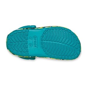 Crocband Glow Confetti BandCgT - Turbo Teal/Multi