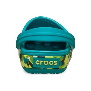 Crocband Glow Confetti BandCgT - Turbo Teal/Multi