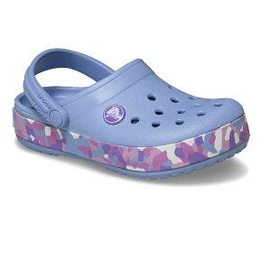 Crocband Glow Confetti BandCgT - Blue Haze/Multi