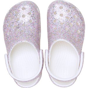 Classic Fantasy Glitter Clog T - White