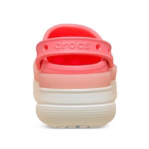 Classic Frosted Stacked Clog - Guava