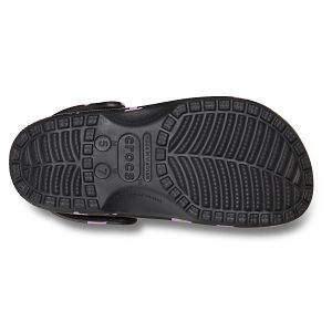 Classic Flower Clog - Black