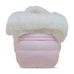 Classic Platform Fuzz Lined Clog - Pink Milk