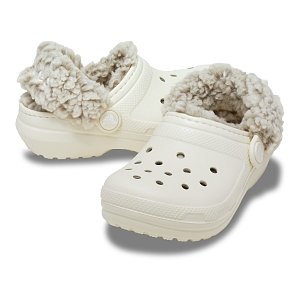 Classic Fleece Lined Clog T - Summit White