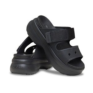 Soho Two Strap Sandal - Black