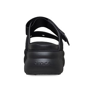 Soho Two Strap Sandal - Black