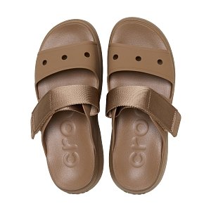 Soho Two Strap Sandal - Sepia